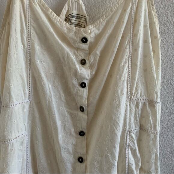 Current/Elliott Florence Dress Ivory Small - Picture 5 of 14